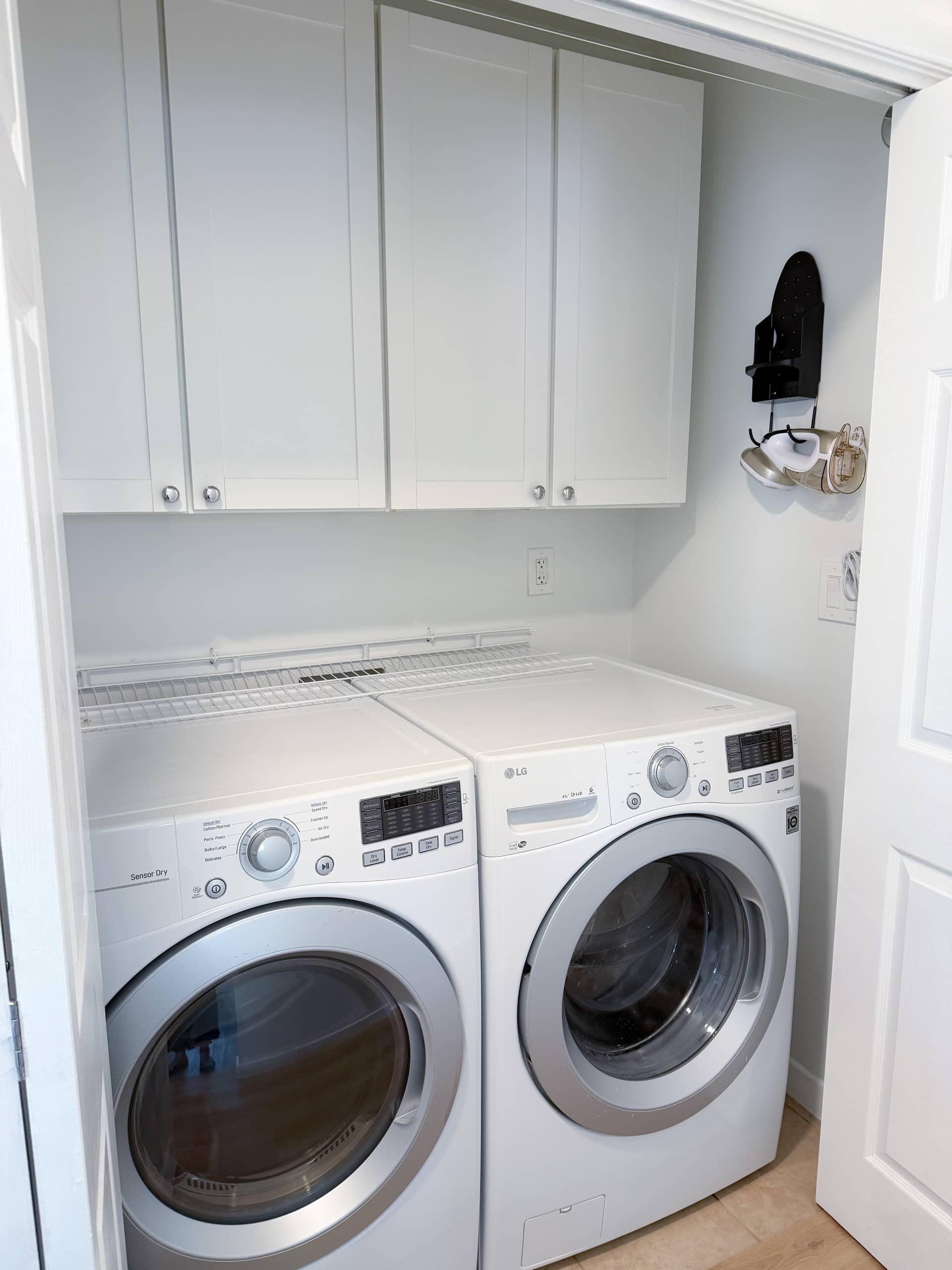 Washer and dryer